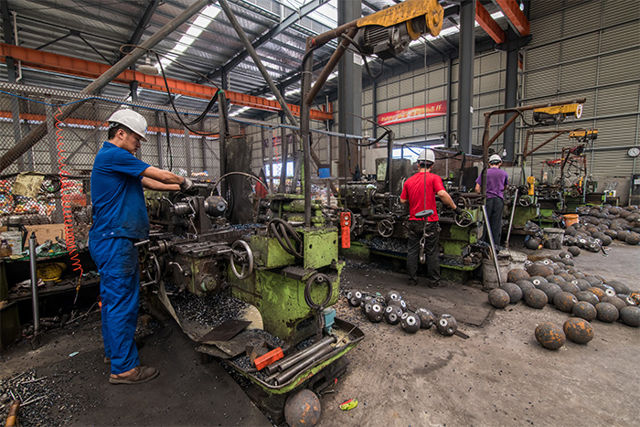 灯塔网架配件车间